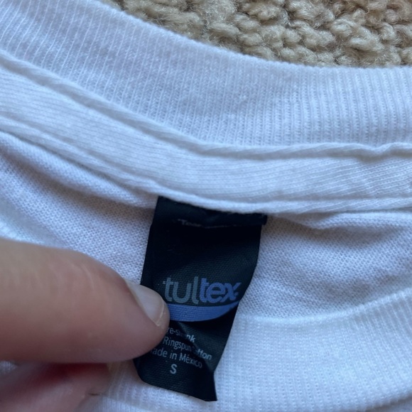 PINNACLE VODKA CINNABON T SHIRT MENS SMALL S -WHITE- SHORT SLEEVE VINTAGE CREW - Picture 4 of 6